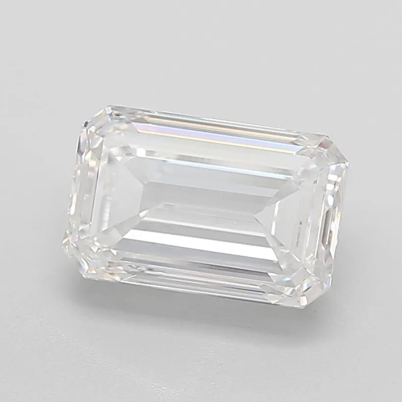 5.52ct Emerald Lab Grown Diamond (Colour E, Clarity VVS2, IGI Certified)