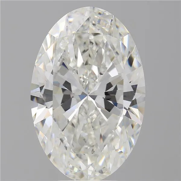8.00ct Oval Lab Grown Diamond (Colour G, Clarity VVS2, IGI Certified)