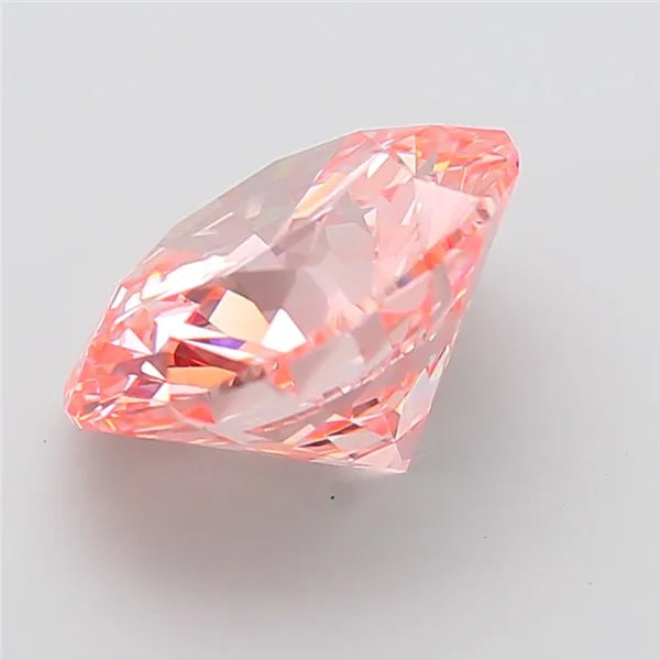 8.00ct Round Lab Grown Diamond (Colour Fancy Vivid Pink, Clarity VVS2, Cut EX, IGI Certified)