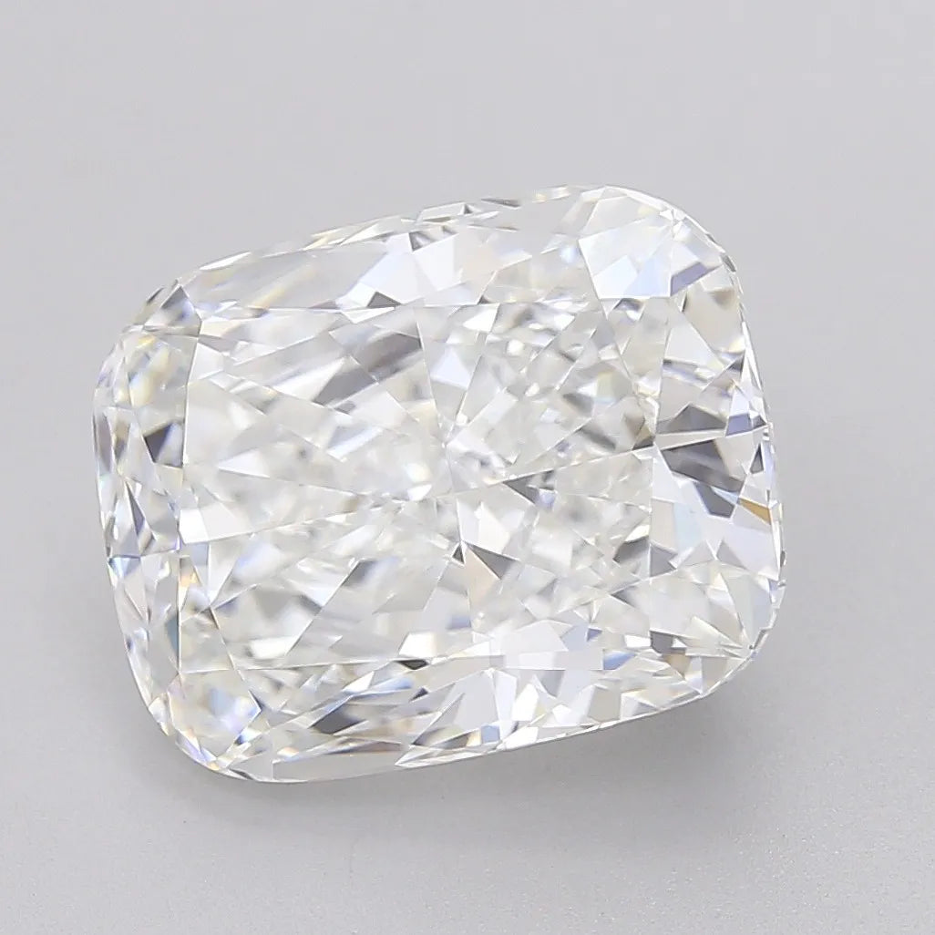 8.02ct Cushion modified Lab Grown Diamond (Colour E, Clarity VVS2, IGI Certified)