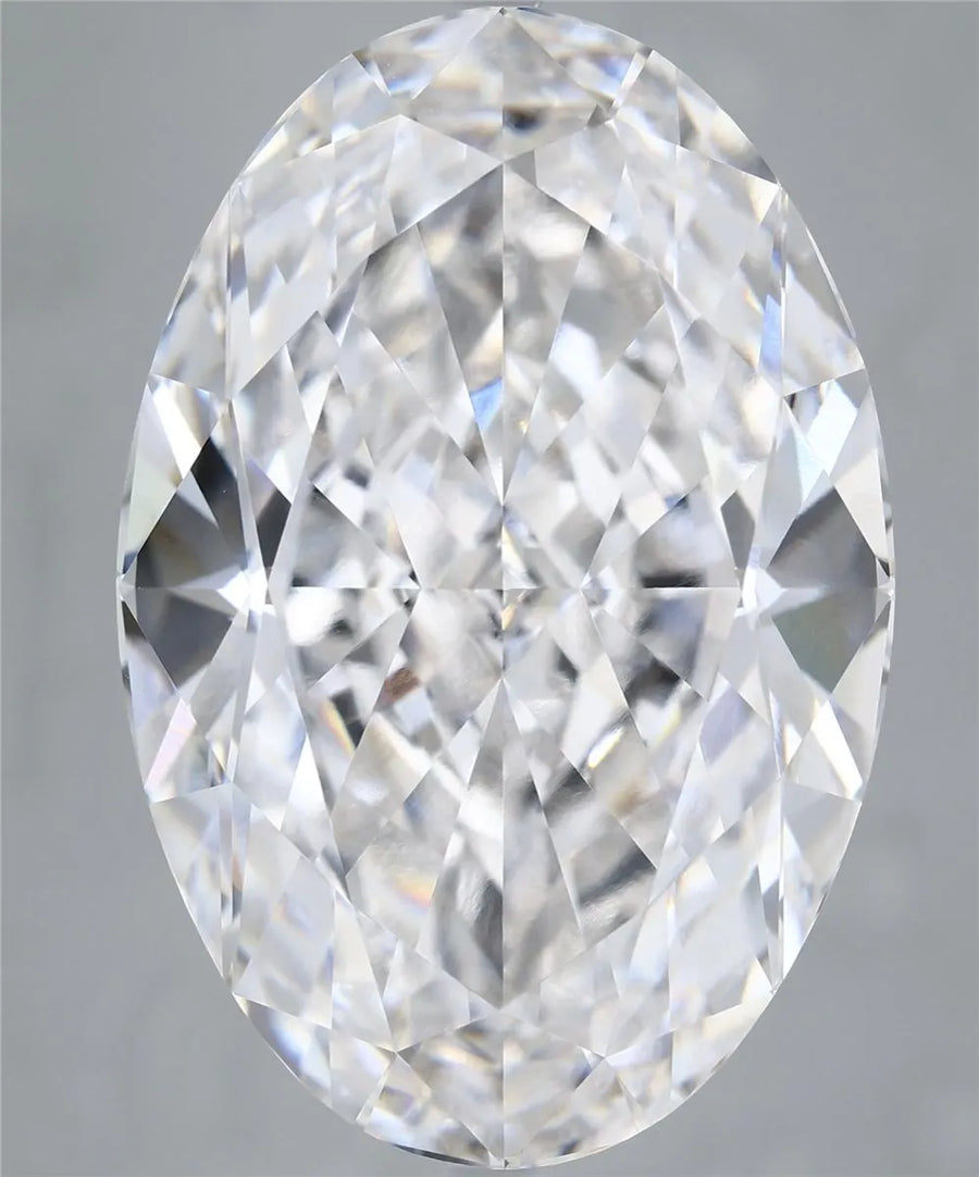 8.02ct Oval Lab Grown Diamond (Colour D, Clarity VVS1, IGI Certified)