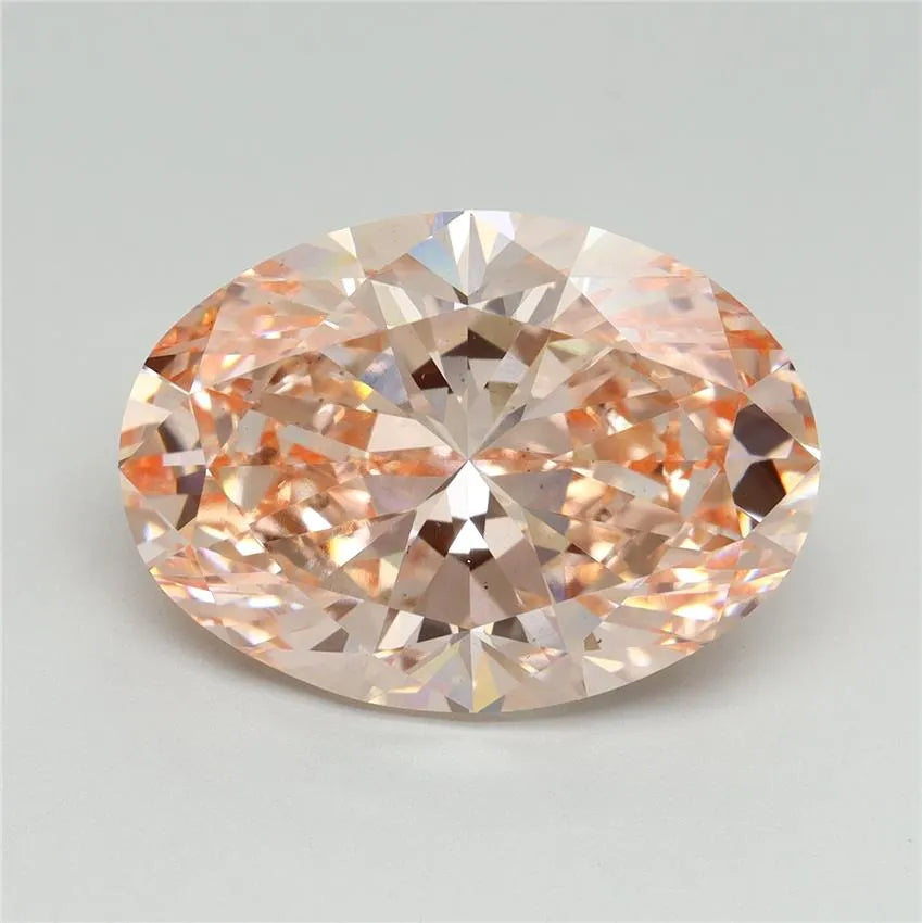 8.02ct Oval Lab Grown Diamond (Colour Fancy Intense Pink, Clarity VS1, IGI Certified)