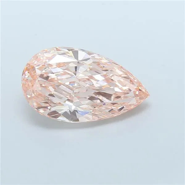 8.02ct Pear Lab Grown Diamond (Colour Fancy Vivid Pink, Clarity VS1, IGI Certified)
