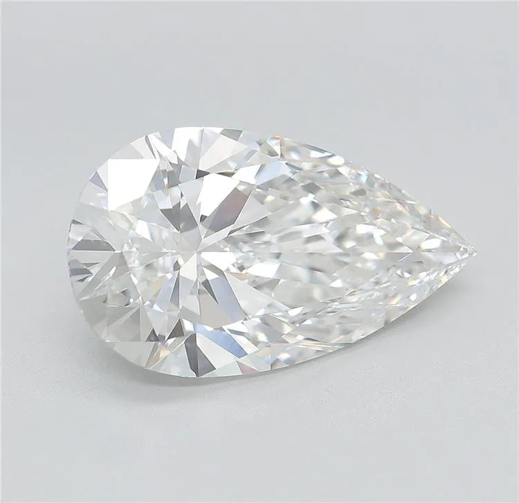 8.04ct Pear Lab Grown Diamond (Colour E, Clarity VVS2, Cut EX, IGI Certified)