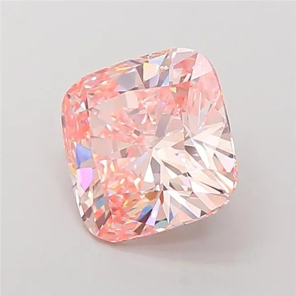 8.05ct Cushion modified Lab Grown Diamond (Colour Fancy Intense Pink, Clarity VS1, IGI Certified)
