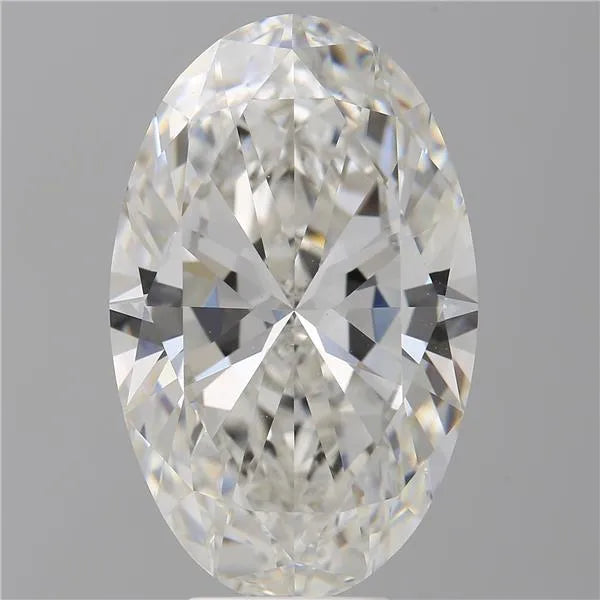 8.05ct Oval Lab Grown Diamond (Colour G, Clarity VVS2, IGI Certified)