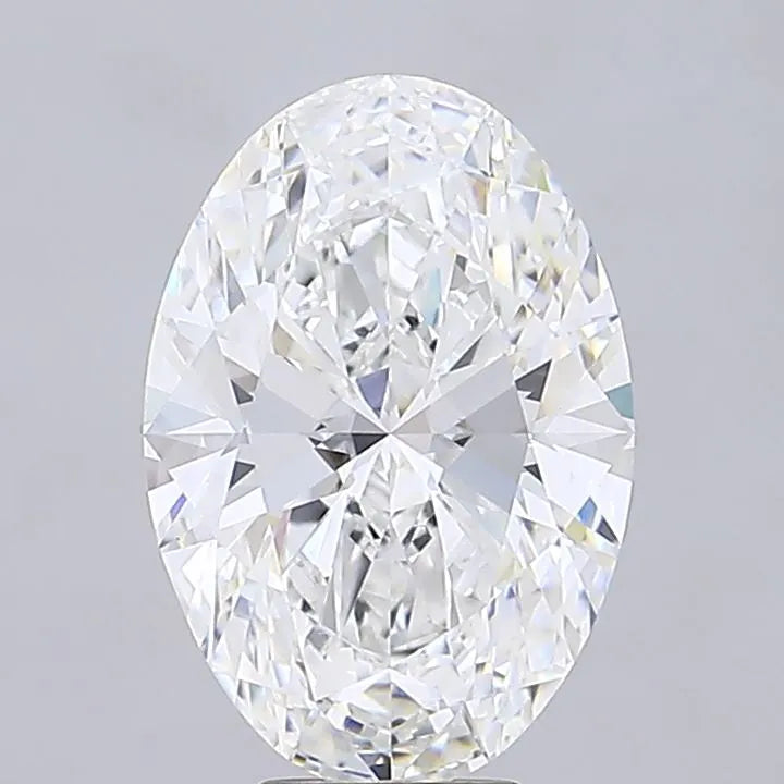 8.06ct Oval Lab Grown Diamond (Colour E, Clarity VVS1, IGI Certified)
