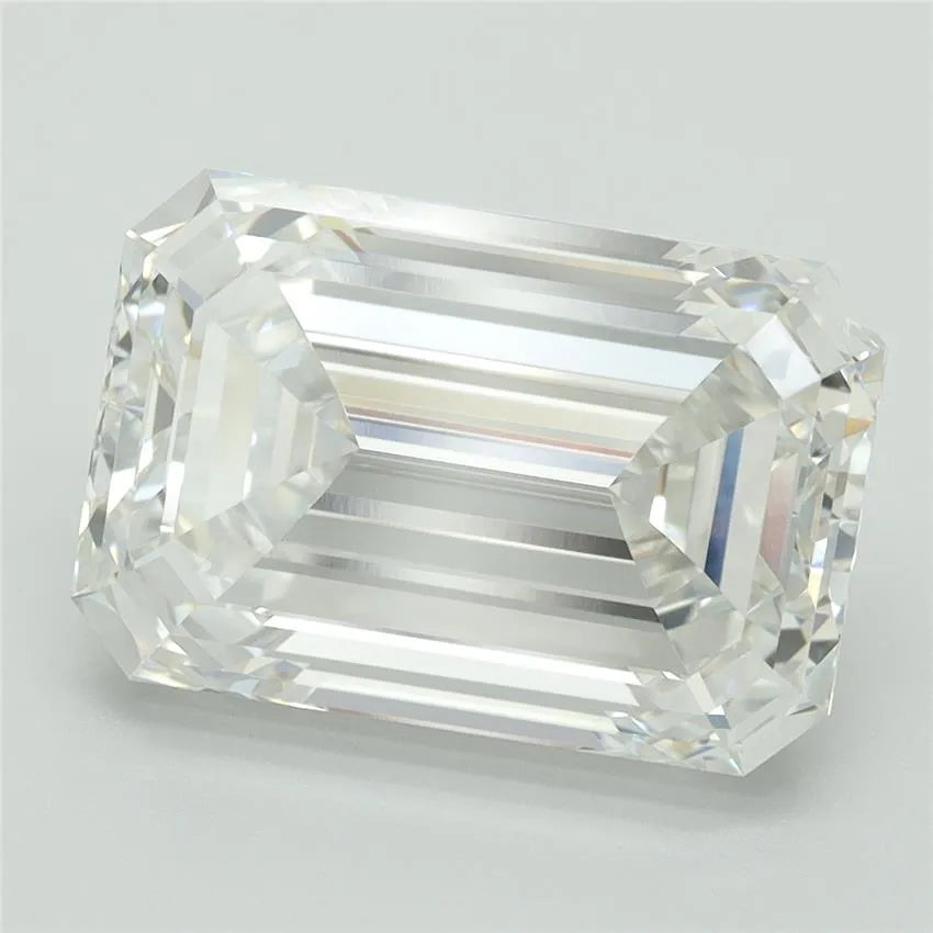 8.07ct Emerald Lab Grown Diamond (Colour G, Clarity VVS2, IGI Certified)