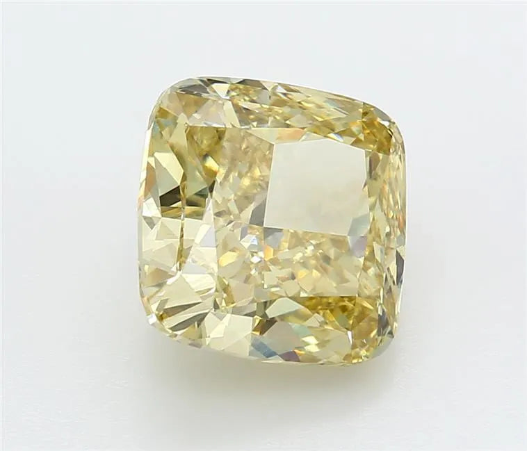 8.08ct Cushion modified Lab Grown Diamond (Colour Fancy Intense Yellow, Clarity VVS2, IGI Certified)