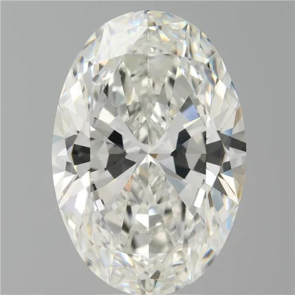 8.08ct Oval Lab Grown Diamond (Colour G, Clarity VVS2, IGI Certified)