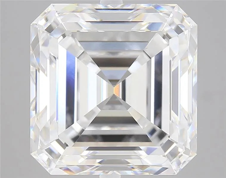 8.09ct Asscher Lab Grown Diamond (Colour D, Clarity VVS1, IGI Certified)