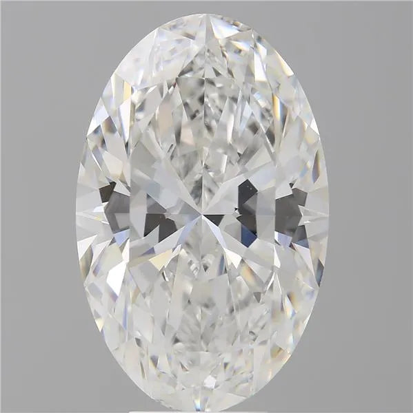 8.10ct Oval Lab Grown Diamond (Colour F, Clarity VVS1, IGI Certified)