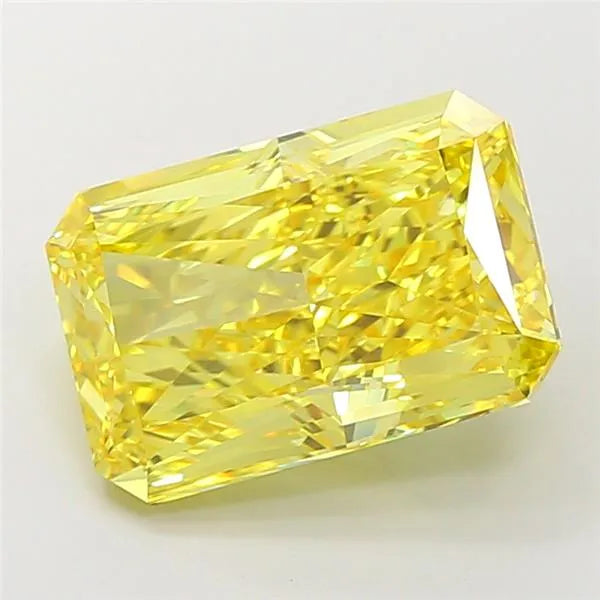 8.23ct Radiant Lab Grown Diamond (Colour Fancy Vivid Yellow, Clarity VVS2, IGI Certified)