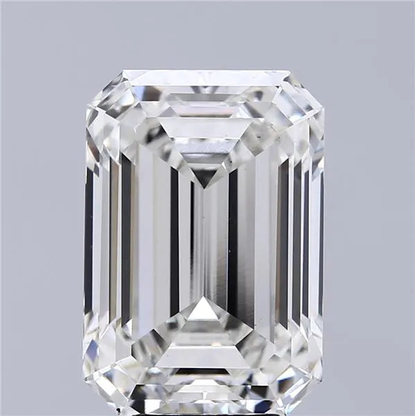 8.36ct Emerald Lab Grown Diamond (Colour G, Clarity VS1, IGI Certified)