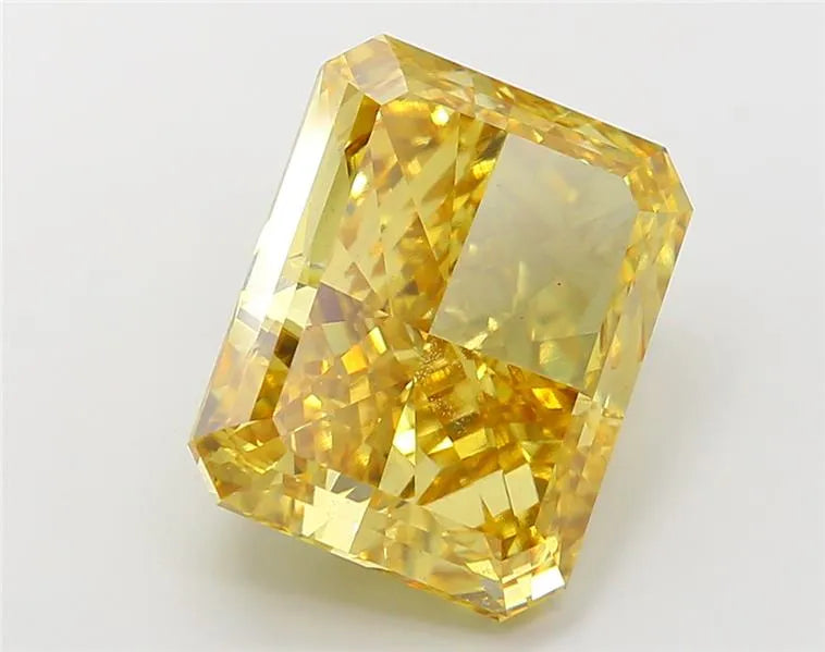 8.54ct Radiant Lab Grown Diamond (Colour Fancy Vivid Yellow, Clarity VS1, IGI Certified)