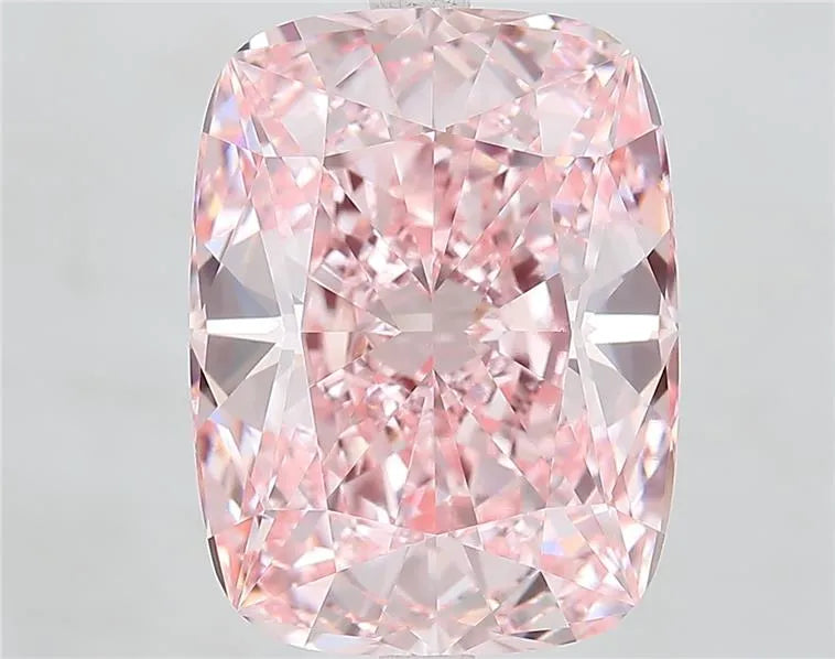 8.61ct Cushion modified Lab Grown Diamond (Colour Fancy Intense Pink, Clarity VVS2, IGI Certified)