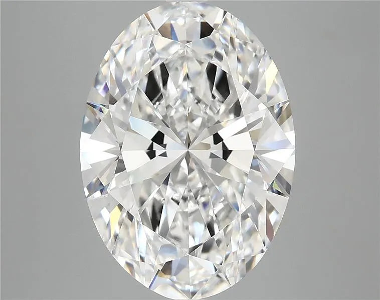 6.16ct Oval Lab Grown Diamond (Colour E, Clarity VVS2, IGI Certified)