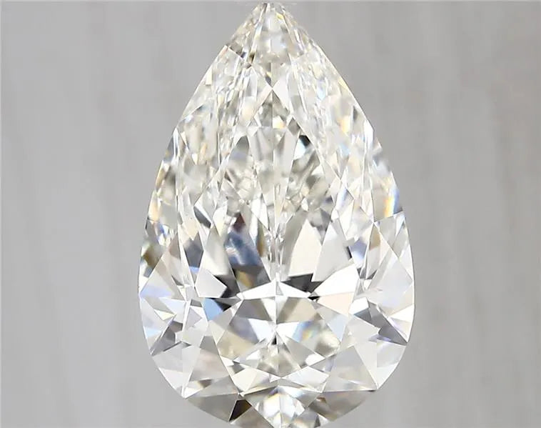 3.70ct Pear Lab Grown Diamond (Colour G, Clarity VVS2, IGI Certified)