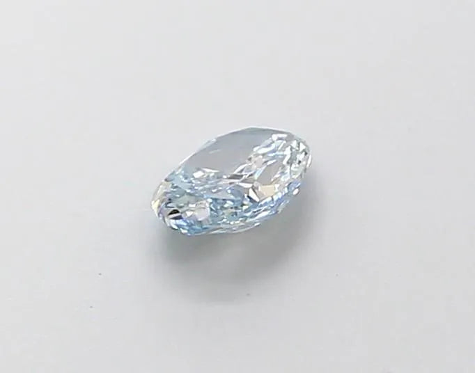 0.28ct Oval Lab Grown Diamond (Colour Fancy Intense Blue, Clarity VVS2, IGI Certified)