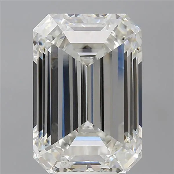 9.00ct Emerald Lab Grown Diamond (Colour G, Clarity VVS2, IGI Certified)