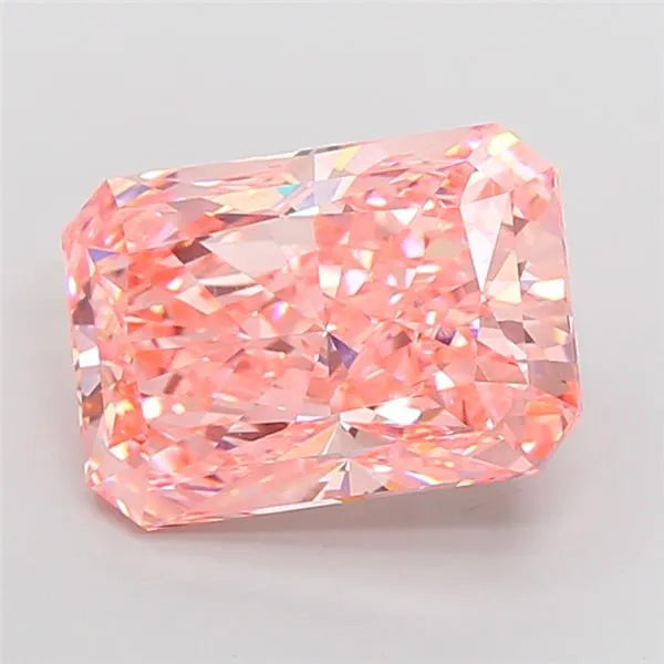 9.01ct Radiant Lab Grown Diamond (Colour Fancy Vivid Pink, Clarity VVS2, IGI Certified)