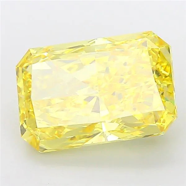 9.01ct Radiant Lab Grown Diamond (Colour Fancy Vivid Yellow, Clarity VS1, IGI Certified)