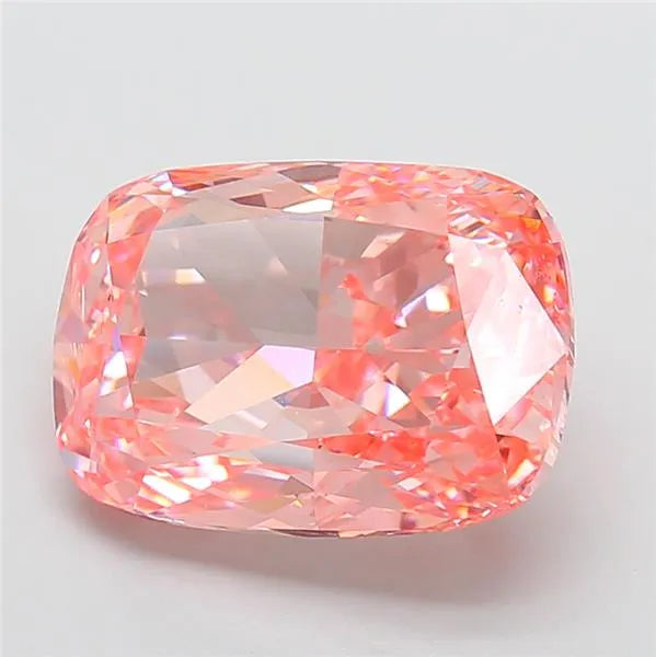 9.05ct Cushion modified Lab Grown Diamond (Colour Fancy Vivid Pink, Clarity VVS2, IGI Certified)