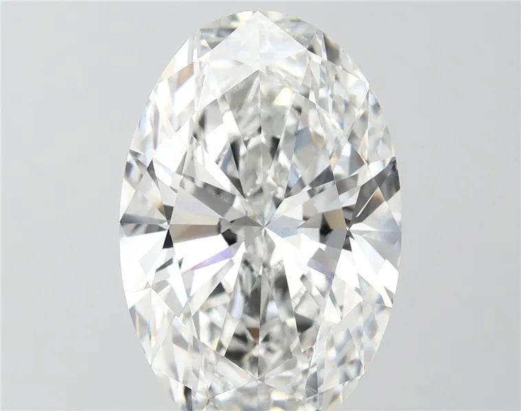 9.06ct Oval Lab Grown Diamond (Colour F, Clarity VVS2, IGI Certified)