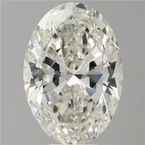 9.06ct Oval Lab Grown Diamond (Colour G, Clarity VVS2, IGI Certified)