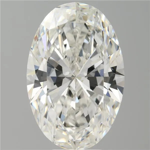 9.08ct Oval Lab Grown Diamond (Colour G, Clarity VVS2, IGI Certified)