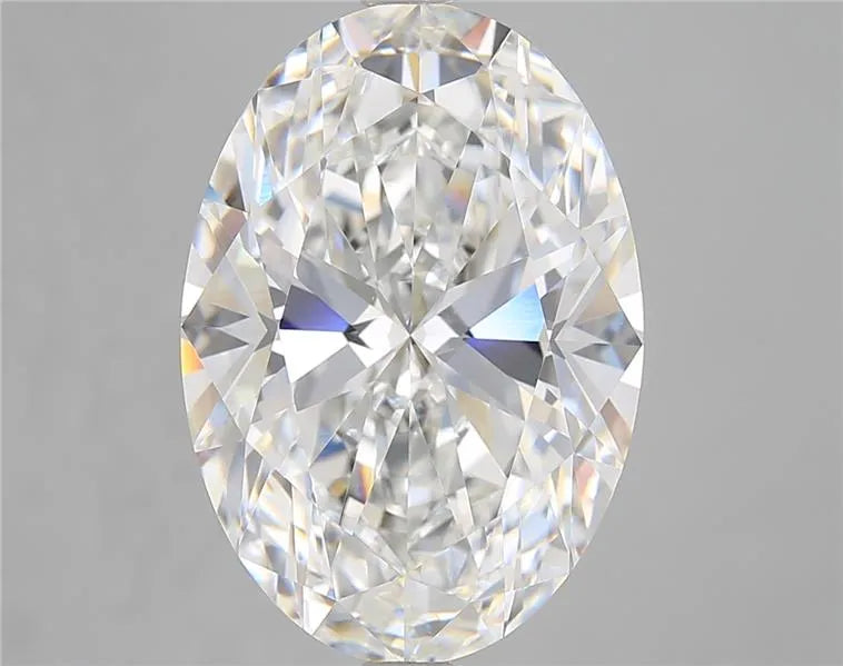 9.09ct Oval Lab Grown Diamond (Colour E, Clarity VVS2, IGI Certified)