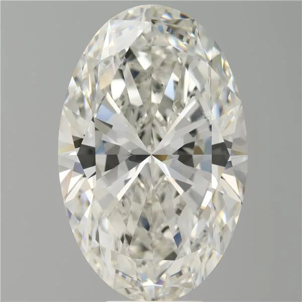 9.09ct Oval Lab Grown Diamond (Colour G, Clarity VVS2, IGI Certified)