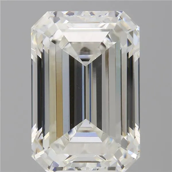 9.10ct Emerald Lab Grown Diamond (Colour F, Clarity VVS1, IGI Certified)
