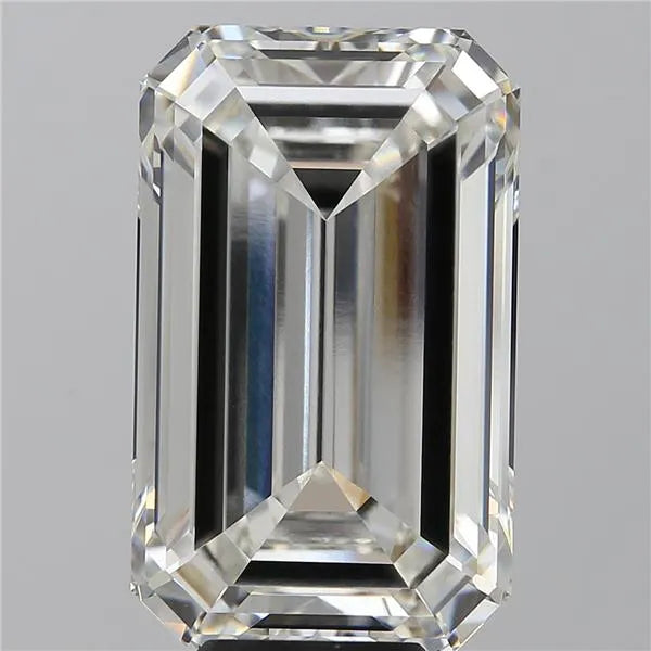 9.11ct Emerald Lab Grown Diamond (Colour G, Clarity VVS2, IGI Certified)