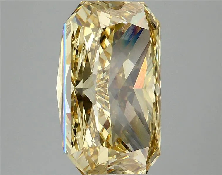 5.08ct Radiant Lab Grown Diamond (Colour Fancy Vivid Yellow, Clarity VS1, IGI Certified)