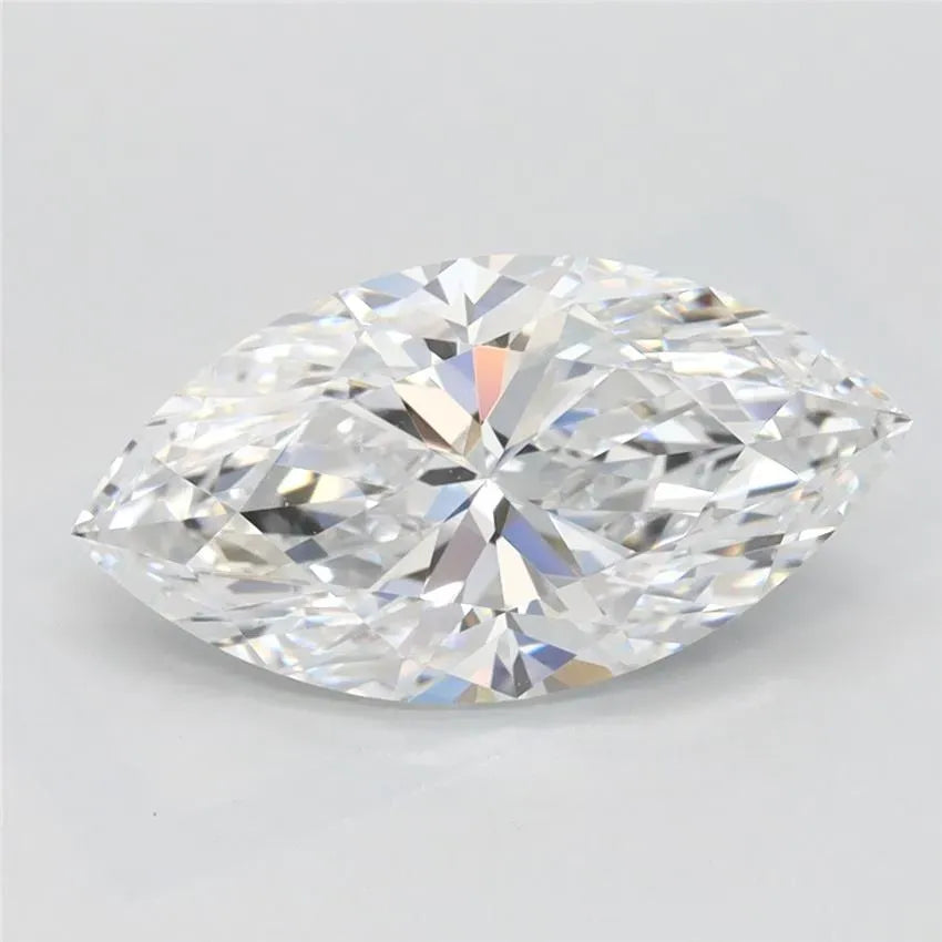 3.75ct Marquise Lab Grown Diamond (Colour D, Clarity VVS1, IGI Certified)