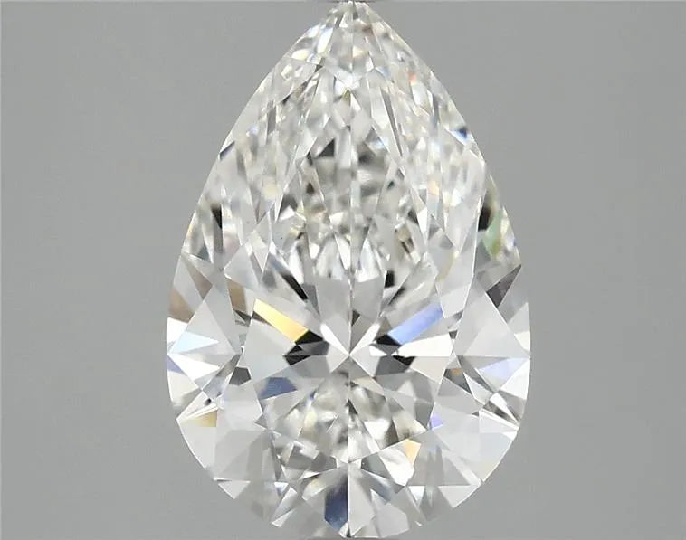2.82ct Pear Lab Grown Diamond (Colour F, Clarity VVS2, IGI Certified)