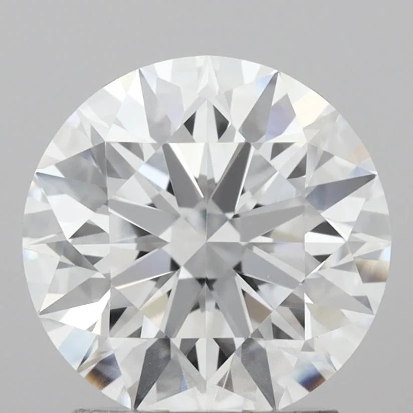 2.11ct Round Lab Grown Diamond (Colour E, Clarity IF, Cut ID, IGI Certified)