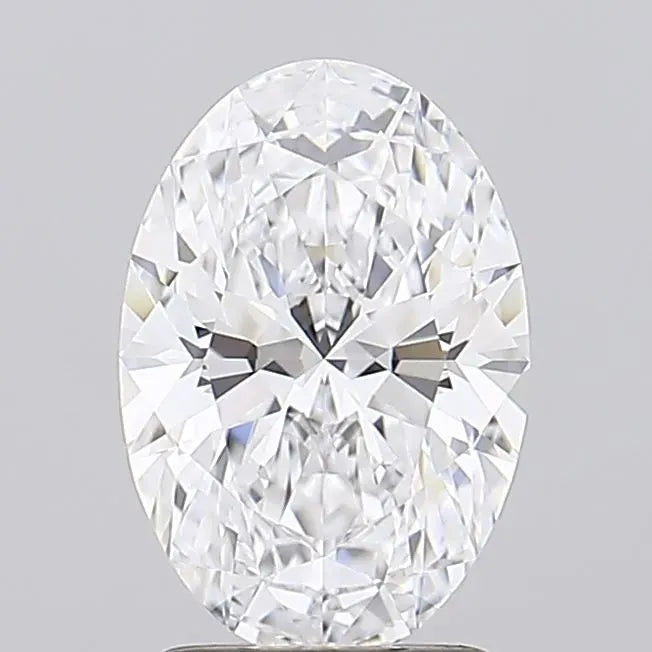 3.06ct Oval Lab Grown Diamond (Colour D, Clarity IF, IGI Certified)